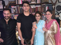 Sara Ali Khan celebrates Diwali with Saif Ali Khan, Kareena Kapoor, Ibrahim and Taimur; see pics