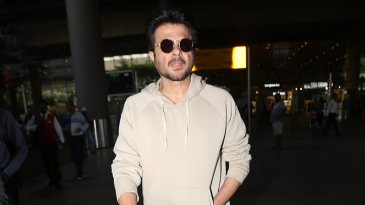 Anil Kapoor spotted at Airport, Mumbai
