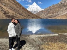 Anushka Sharma and Virat Kohli hold hands while enjoying the scenic beauty of Bhutan