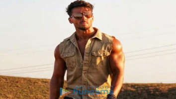 on the sets of the movie Baaghi 3