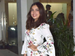 Bhumi Pednekar snapped at a dubbing studio in Juhu