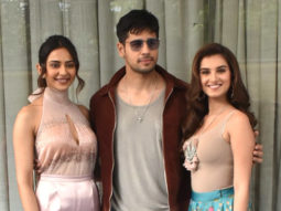 Cast of Marjaavaan snapped during promotions