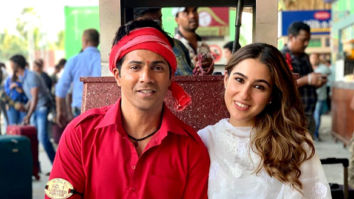 On The Sets Of The Movie Coolie No. 1
