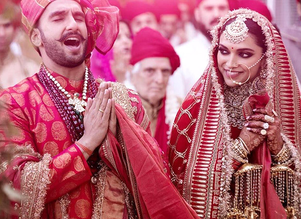 Deepika Padukone shares a quirky picture of Ranveer Singh as he pampers himself ahead of their first wedding anniversary