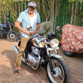 Jackie Shroff goes desi, buys India’s most iconic motorbike the Royal Enfield worth approx. Rs. 3.5 lakhs