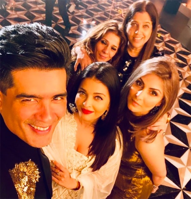 Karan Johar, Karisma Kapoor, Aishwarya Rai Bachchan, Shweta Bachchan Nanda celebrate Natasha Nanda’s 50th birthday 