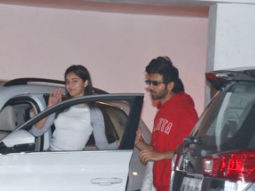 Kartik aaryan & Ananya Panday spotted at Karan Johar’s House