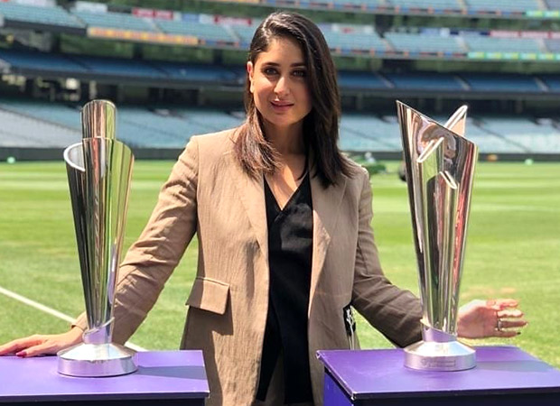 PICTURES Kareena Kapoor Khan unveils the trophies for T20 World Cup in Melbourne, making the Pataudi clan proud