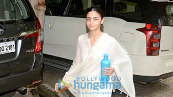 Photos: Alia Bhatt spotted at Sanjay Leela Bhansali’s office in Juhu