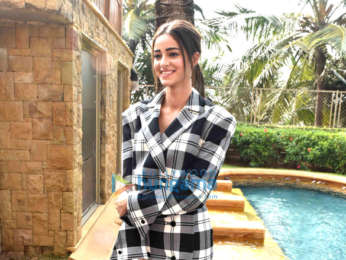 Photos: Ananya Panday, Kartik Aaryan and Bhumi Pednekar snapped during Pati Patni Aur Woh promotions