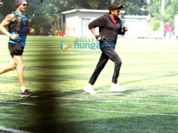 Photos: Anil Kapoor spotted at Jamnabai ground in Juhu