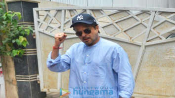 Photos: Anil Kapoor spotted at a clinic in Juhu
