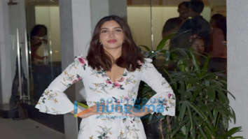 Photos: Bhumi Pednekar snapped at a dubbing studio in Juhu