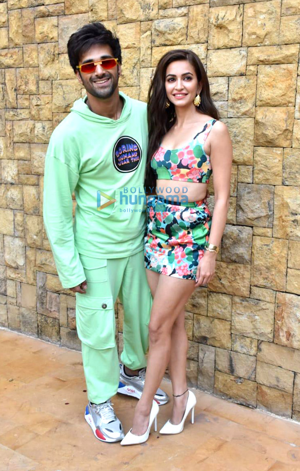 photos cast of pagalpanti promote the film 3