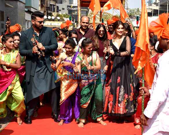 photos celebs grace the launch of mann mein shiva song from panipat 2
