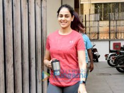 Photos: Genelia Dsouza spotted at gym
