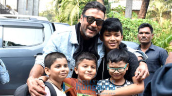 Photos: Jackie Shroff snapped in Goregaon
