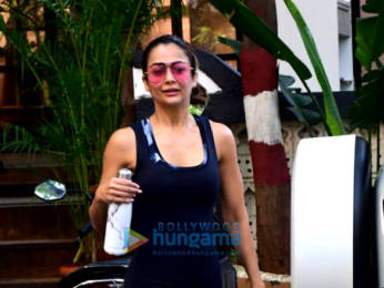 Photos: Janhvi Kapoor, Amrita Arora and Mira Kapoor spotted at the gym
