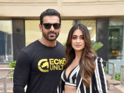 Photos: John Abraham and Ileana D’Cruz snapped during Pagalpanti promotions
