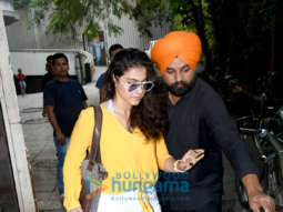 Photos: Kajol spotted at a Salon