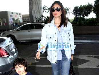 Photos: Kareena Kapoor Khan and Taimur Ali Khan snapped at the airport