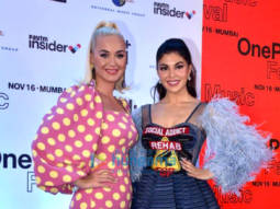 Photos: Katy Perry and Jacqueline Fernandez snapped at press conference for OnePlus Music Festival 2019