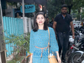 Photos: Dia Mirza and Prachi Desai spotted at BBlunt salon, Khar