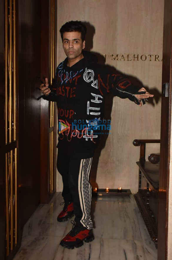 photos priyanka chopra jonas karan johar and vaani kapoor snapped at manish malhotras house 4