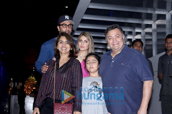 Photos: Ranbir Kapoor spotted with family at Hakkasan, Bandra Photos: Ranbir Kapoor spotted with family at Hakkasan, Bandra