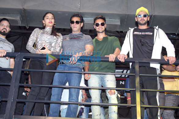 photos salman khan saiee manjrekar aayush sharma and others snapped at the launch of being strong fitness 1
