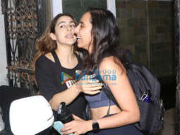 Photos: Sara Ali Khan and Namrata Purohit spotted at the gym in Juhu
