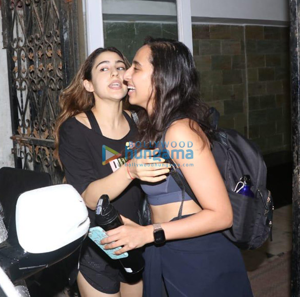 Photos: Sara Ali Khan and Namrata Purohit spotted at the gym in Juhu Photos: Sara Ali Khan and Namrata Purohit spotted at the gym in Juhu