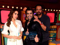 Photos: Sara Ali Khan, Rohit Shetty and others snapped on the sets of Manish Paul’s Movie Masti