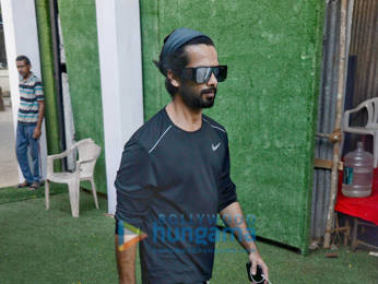 Photos: Shahid Kapoor spotted practising cricket for his next film Jersey