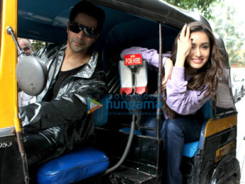 Photos: Shraddha Kapoor and Varun Dhawan snapped promoting their film Street Dancer 3D