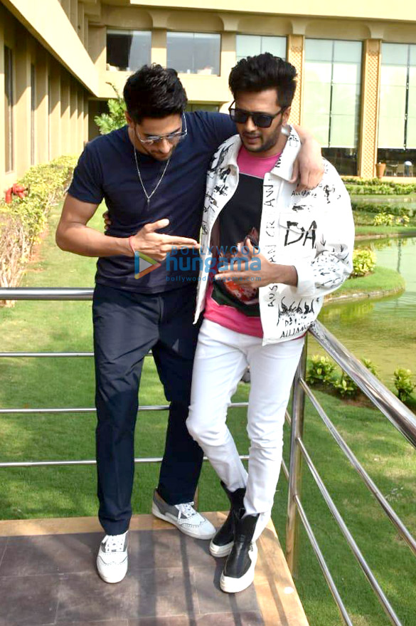 photos sidharth malhotra and riteish deshmukh snapped promoting their film marjaavaan 2