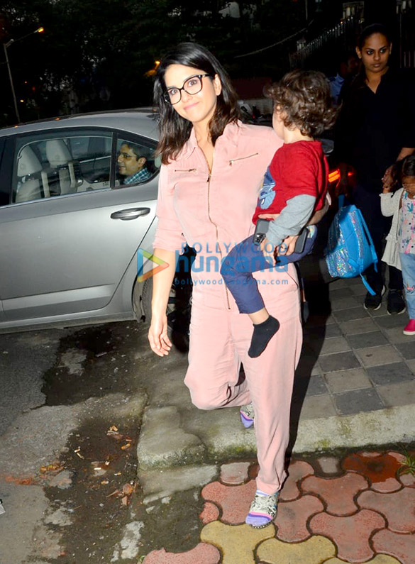 Photos: Sunny Leone spotted at play school in Juhu