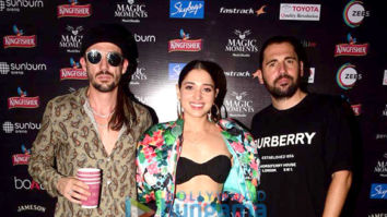 Photos: Tamannaah Bhatia snapped with Dimitri Vegas and Like Mike at Sunburn party