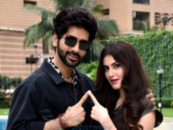 Photos: Vardhan Puri and Shivaleeka Oberoi snapped promoting Yeh Saali Aashiqui