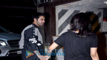 Photos: Varun Dhawan and Swara Bhaskar snapped at the gym in Juhu