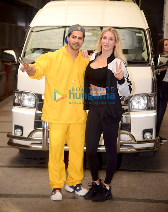 photos varun dhawan snapped at the gym with wwe super star charlotte flair 4