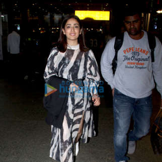 Photos: Yami Gautam and Ayushmann Khurrana snapped at the airport