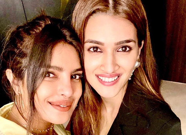 Priyanka Chopra Jonas and Kriti Sanon pose together for an enchanting selfie