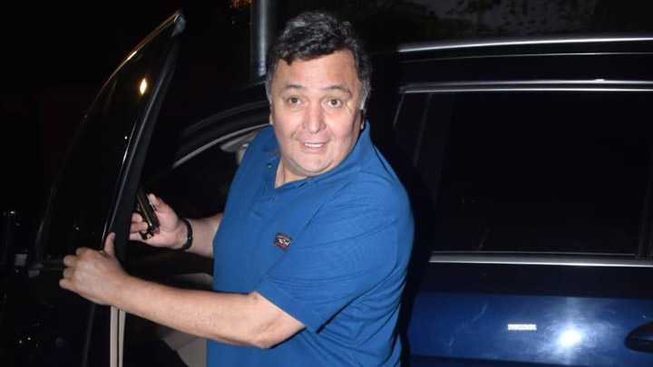 Rishi Kapoor spotted at Chitrakoot Juhu