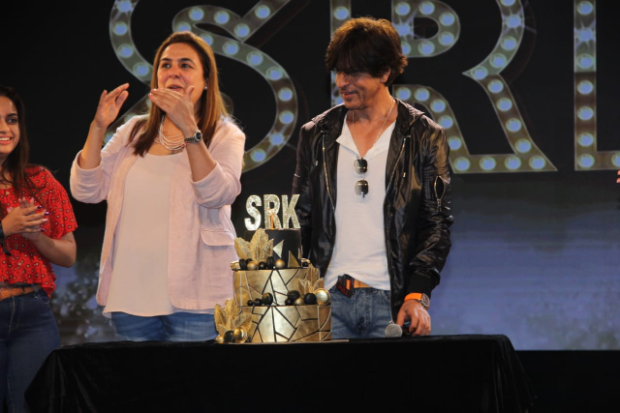 Shah Rukh Khan celebrates birthday with fans, confirms he'll announce his next film in couple of months