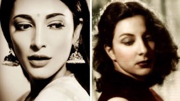Shruti Haasan’s resembles Nargis Dutt in this picture and we’re blown by her beauty!