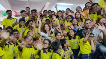 Tamannaah Bhatia celebrates Children’s Day with the hearing impaired children