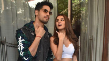 Tara Sutaria and Sidharth Malhotra promoting movie Marjaavaan