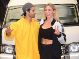 Varun Dhawan & WWE Star Charlotte Flair spotted in Mumbai | American Professional Wrestler