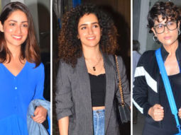 Yami Gautam, Tahira Kashyap and Sanya Malhotra Attend 1st Screening Of Bala